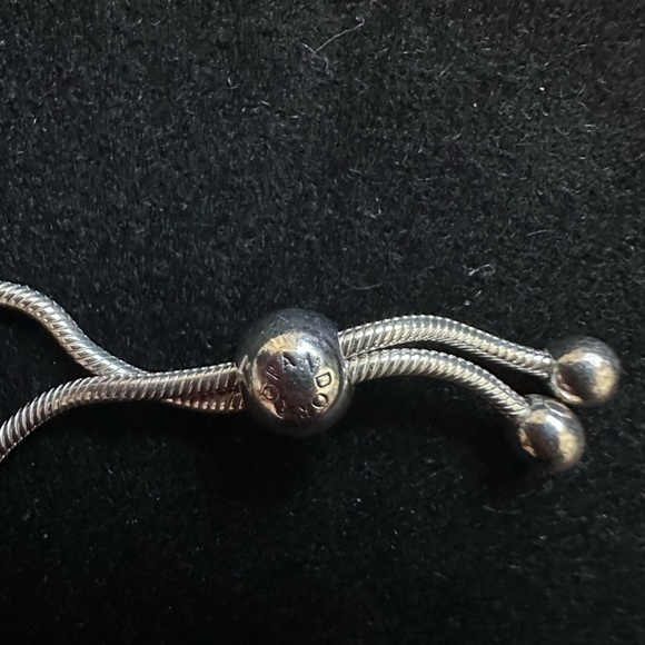 Pandora Moments Snake Chain Slider Bracelet Only - No Charms - Picture 3 of 10